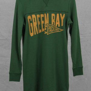 Green Bay packer sweatshirt dress - junk food clothing